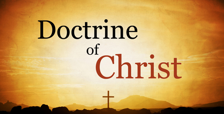  Doctrine of Christ