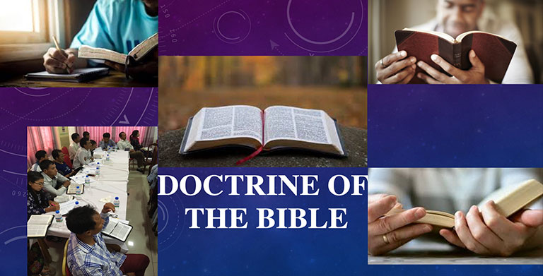  Doctrine of The Bible